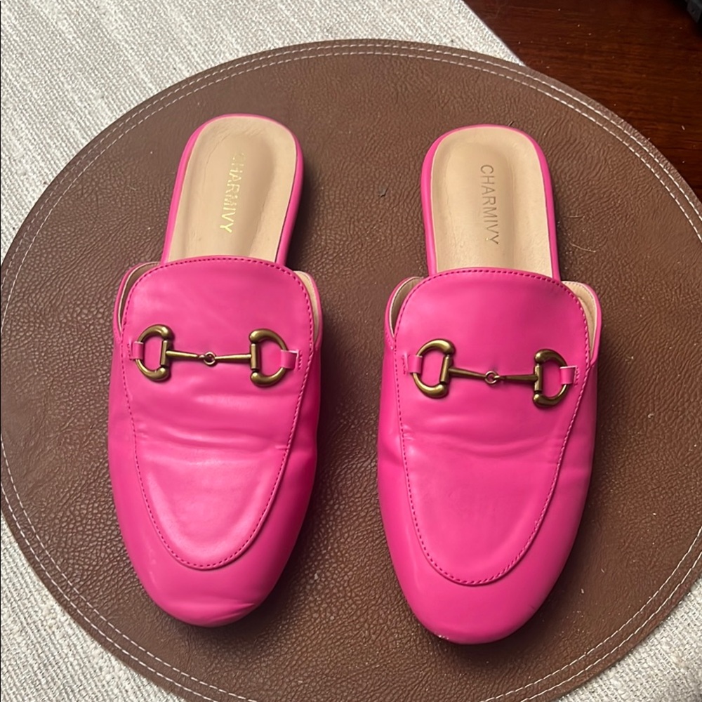 Charmivy Pink Women's Loafers